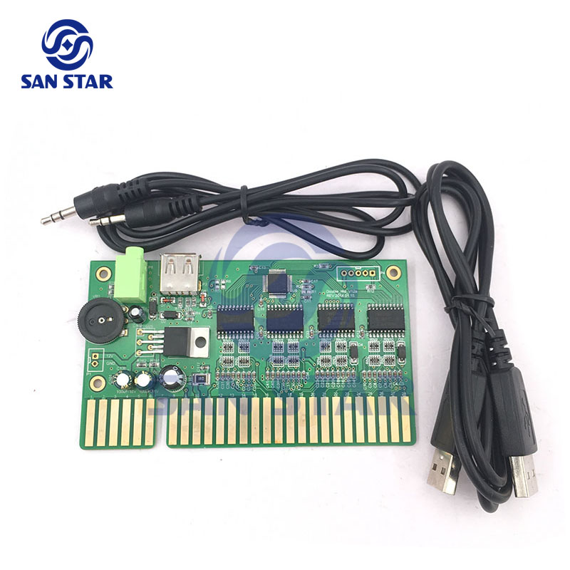 Arcade Button Pcb - PC ZU JAMMA USB Konverter Board