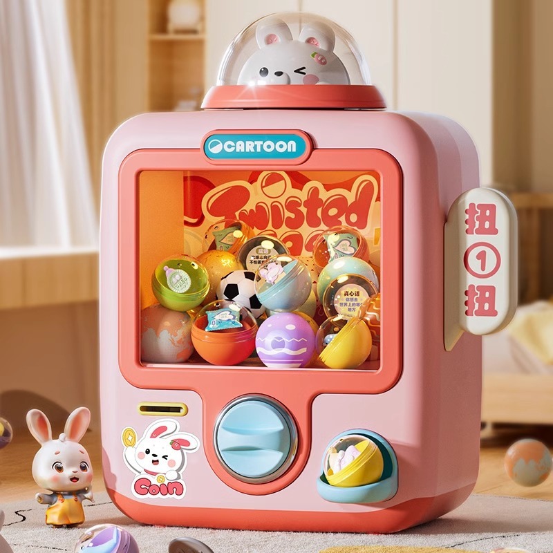 Arcade Toy Vending Machine - Elektronisches Dinosaurier-Arcade-Klauenmaschinenspiel, Mini-Verkaufsklauenmaschine für Kinder, Preisspender-Spiel,