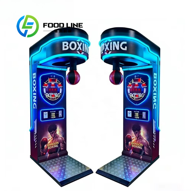 Boxing Machine Arcade - Boxer-Schlagkraft-Testgerät mit digitalem Punkteanzeigebildschirm, wie beim