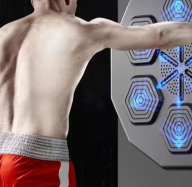 Arcade Games & Vending Llc - Heim-Smart-Elektronik-Arcade-Spiel für Erwachsene mit Boxhandschuhen, One-Punch-Musik-Boxmaschine