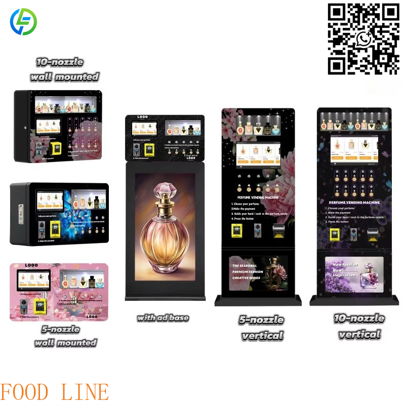 Commercial Vending Machine - Maßgefertigter Kommerzieller Straßen-Wandmontierter Intelligenter Parfüm-Verkaufsautomat Parfüm-Spray-Verkaufsautomat
