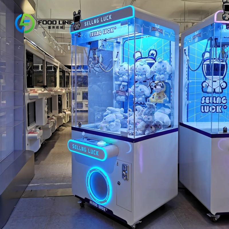 Arcade Toy Vending Machine - Maßgefertigte Münzbetriebene Metall-Greifautomaten, Plüschtier-Verkaufsautomat für Vergnügungsparks,