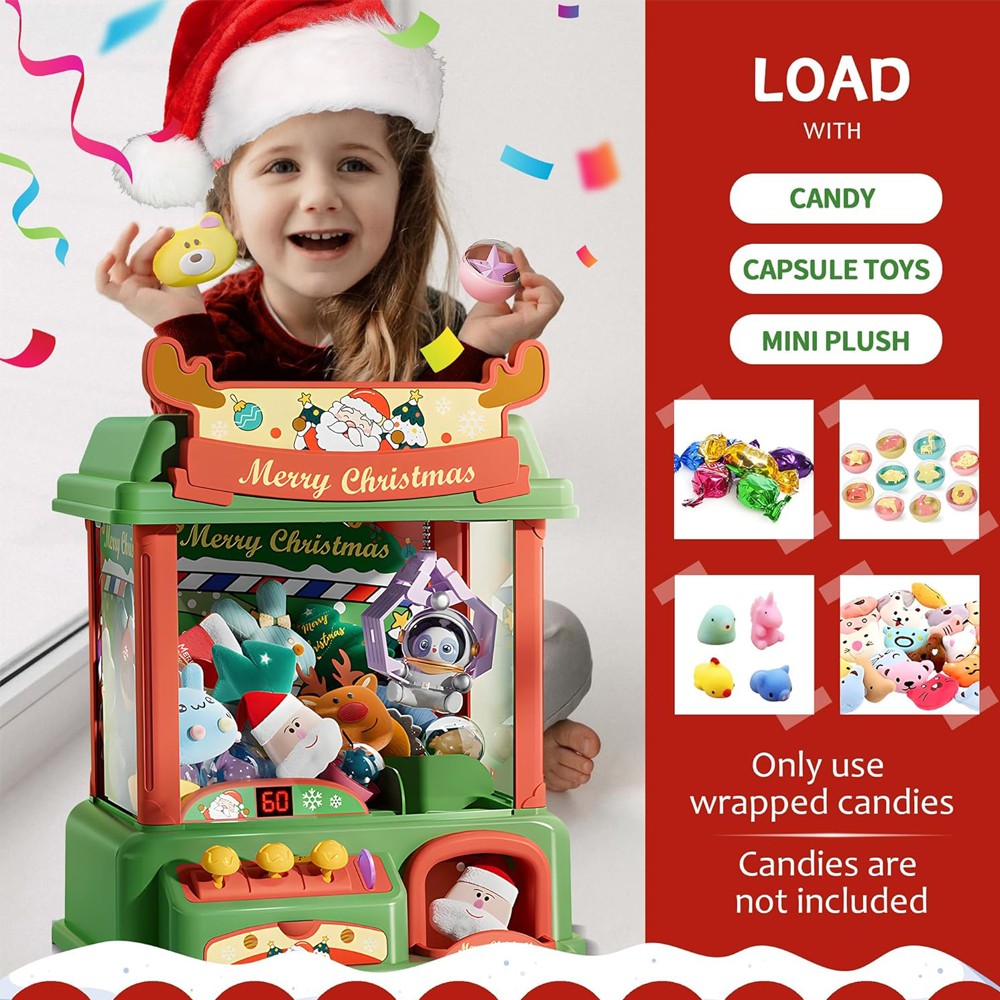 Weihnachts klauen maschine für – Arcade Toy Vending Machine Bewertung und Preis
