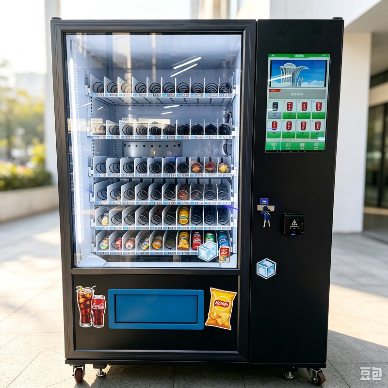 Snack-Verkaufsautomat mit Touc – Vending Machine Qr Code Bewertung und Preis