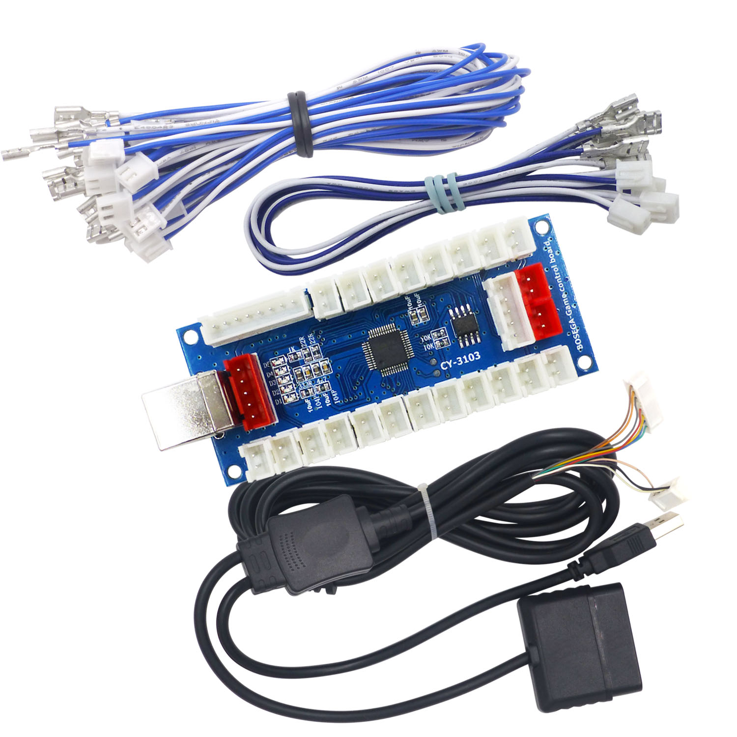 SJ@JX Arcade-Controller Zero-D – Arcade Button Pcb Bewertung und Preis