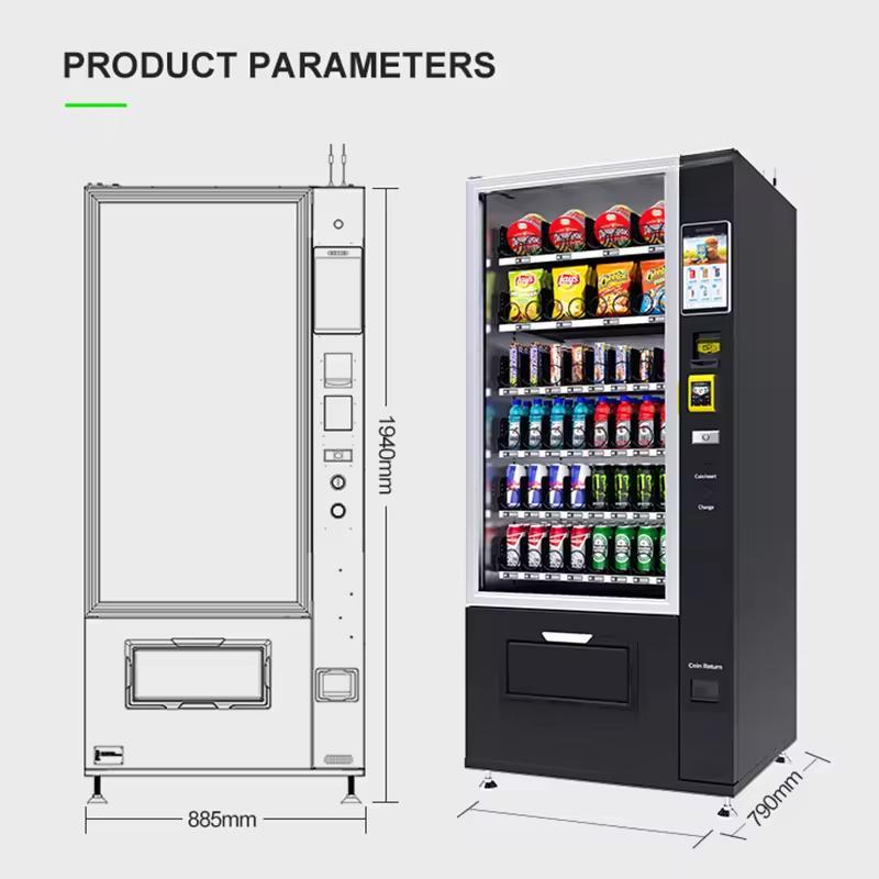 Automatischer Pommes-Frites-Ve – Commercial Vending Machine Bewertung und Preis