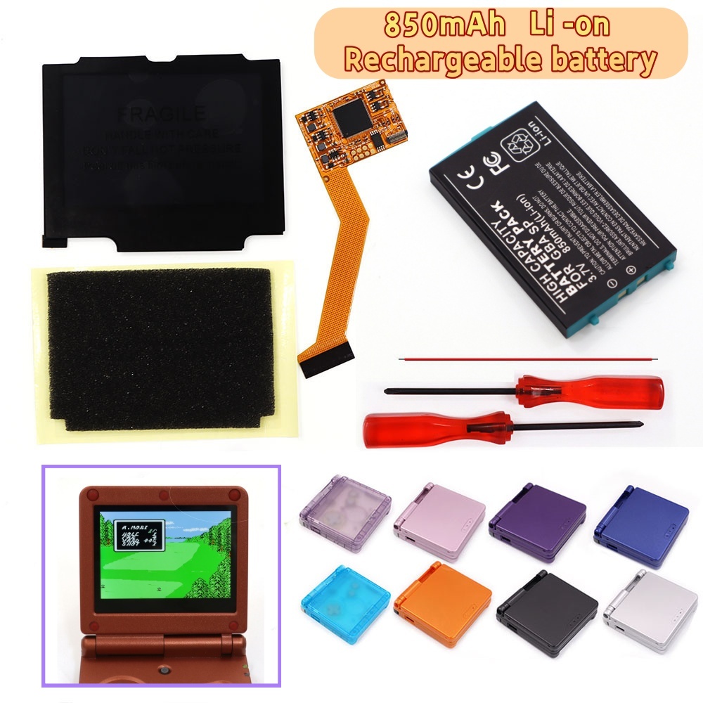 Für GBA SP 3,7V Akku-Pack V2 B – Lcd Screen Arcade Bewertung und Preis