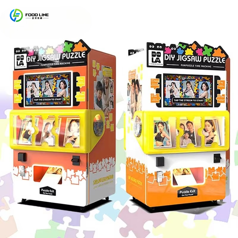 Intelligenter Puzzle-Verkaufsa – Vending Machine Qr Code Bewertung und Preis