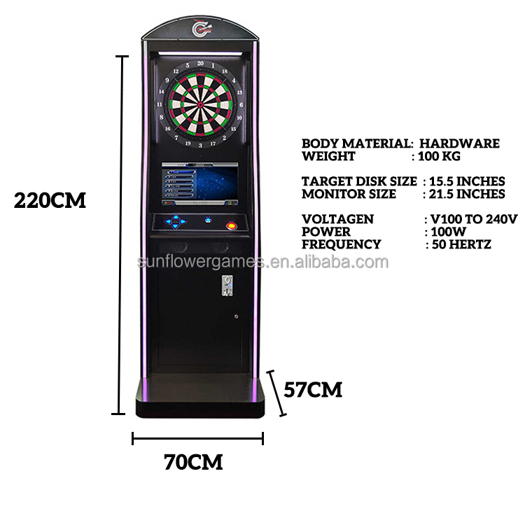 Arcade-Dartscheiben-Schrank, M – Electronic Dartboard Cabinet Bewertung und Preis